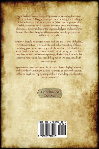 Produktbild: De Rerum Natura - On the Nature of Things (Aziloth Books)