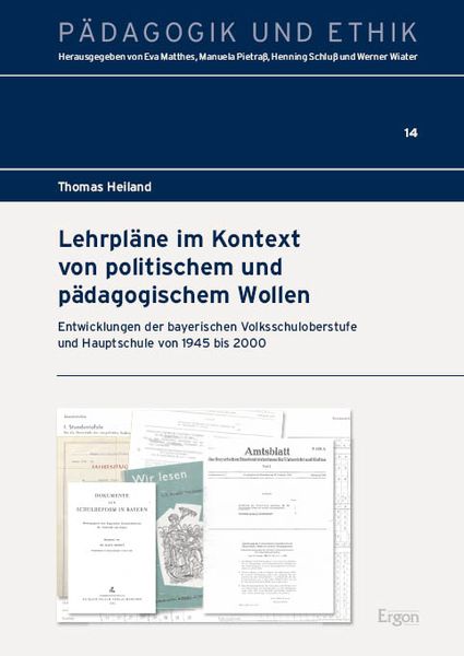 Produktbild: Lehrpl&auml;ne im Kontext von politischem und p&auml;dagogischem Wollen