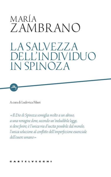 Produktbild: La salvezza dell'individuo in Spinoza