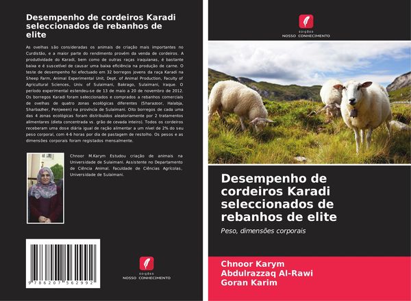Produktbild: Desempenho de cordeiros Karadi seleccionados de rebanhos de elite