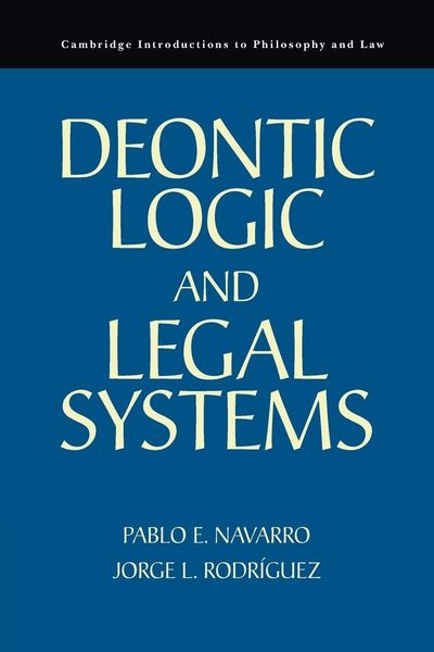 Produktbild: Deontic Logic and Legal Systems