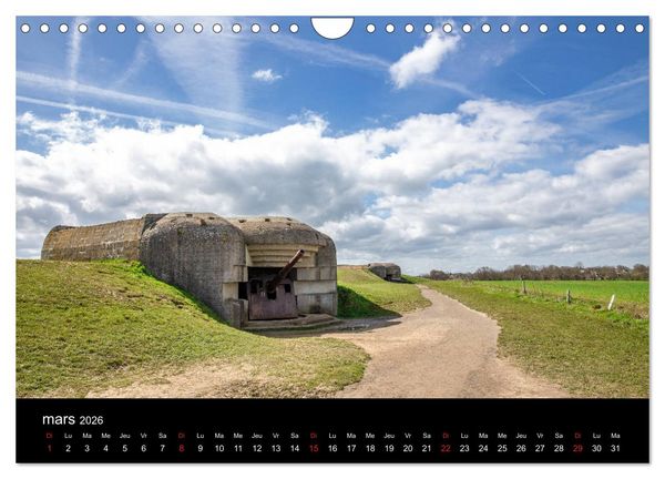 Produktbild: Normandie et Bretagne (Calendrier mural 2026 DIN A4 vertical), CALVENDO calendrier mensuel