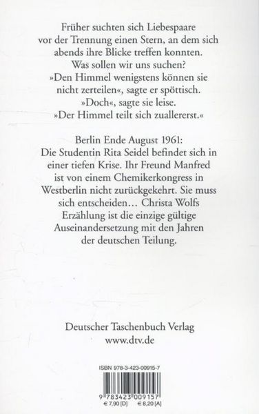 Produktbild: Der geteilte Himmel