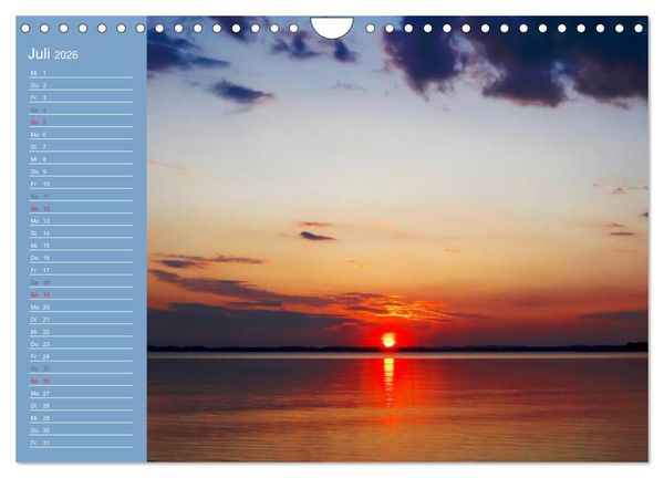 Produktbild: Am sch&ouml;nen Chiemsee (Wandkalender 2026 DIN A4 quer), CALVENDO Monatskalender