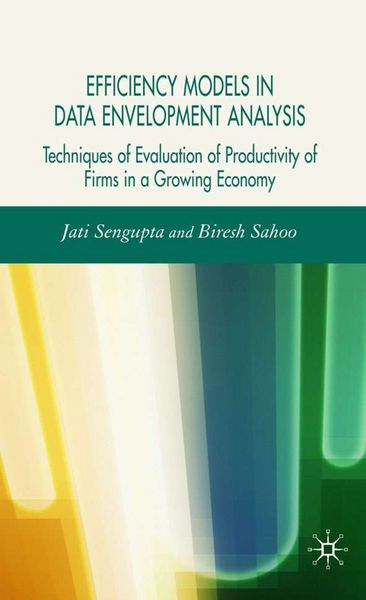 Produktbild: Efficiency Models in Data Envelopment Analysis