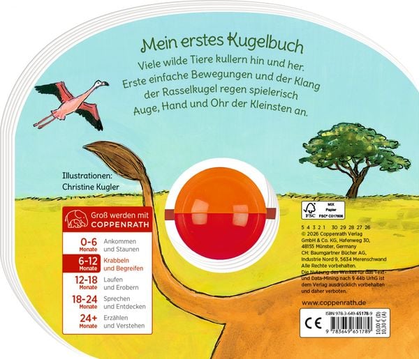 Produktbild: Mein erstes Kugelbuch: Kleiner Kuller-L&ouml;we