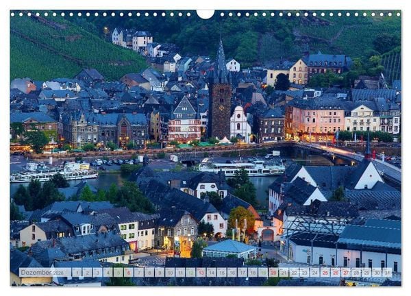 Produktbild: BERNKASTEL-KUES (Wandkalender 2026 DIN A3 quer), CALVENDO Monatskalender