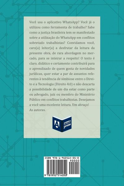Produktbild: WhatsApp como meio de prova no processo trabalhista