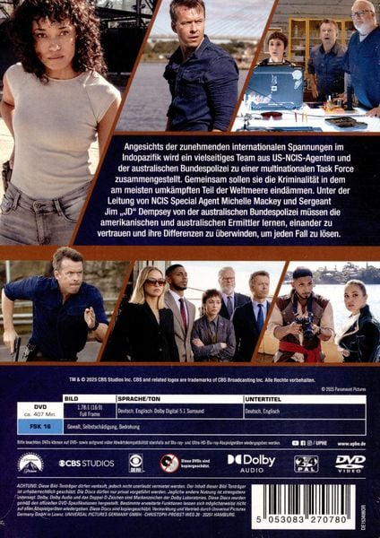 Produktbild: Navy CIS Sydney - Staffel 2 [3 DVDs]