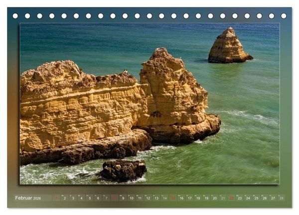 Produktbild: Algarve (Tischkalender 2026 DIN A5 quer), CALVENDO Monatskalender