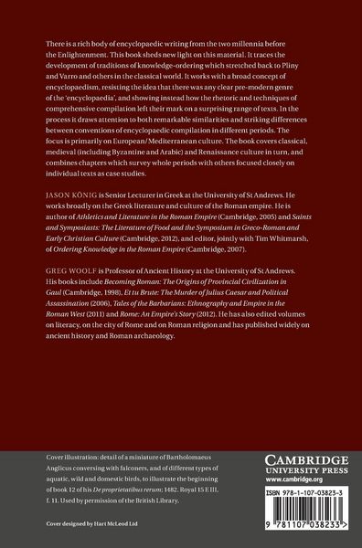 Produktbild: Encyclopaedism from Antiquity to the Renaissance