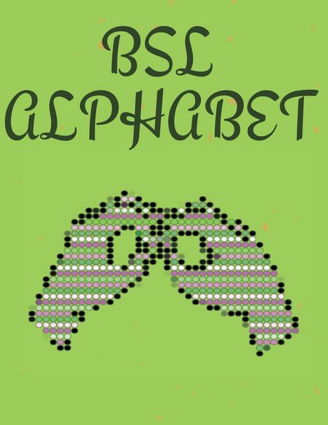 Produktbild: BSL Alphabet. British Sign Language