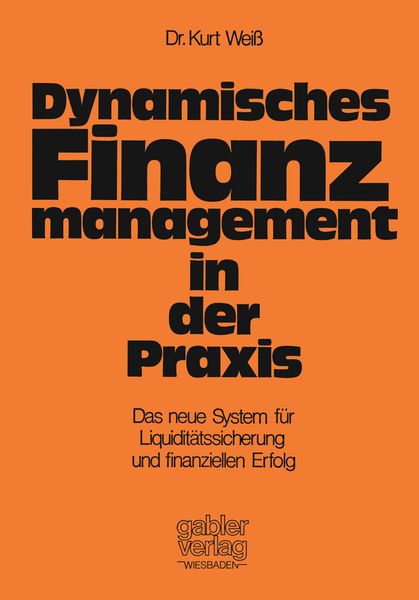 Produktbild: Dynamisches Finanzmanagement in der Praxis