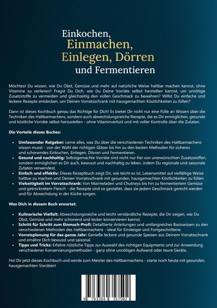 Produktbild: Einkochen, Einmachen, Einlegen, D&ouml;rren und Fermentieren