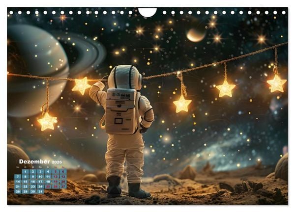 Produktbild: Zwischen Sternenstaub und Stille (Wandkalender 2026 DIN A4 quer), CALVENDO Monatskalender