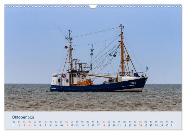 Produktbild: Nordseek&uuml;ste Am Strand von Sankt Peter-Ording (Wandkalender 2026 DIN A3 quer), CALVENDO Monatskalender