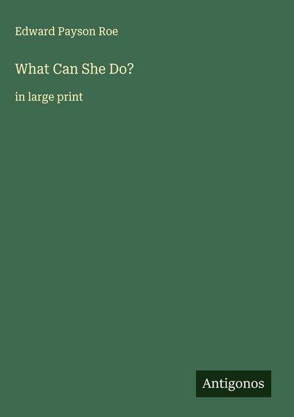 Produktbild: What Can She Do?