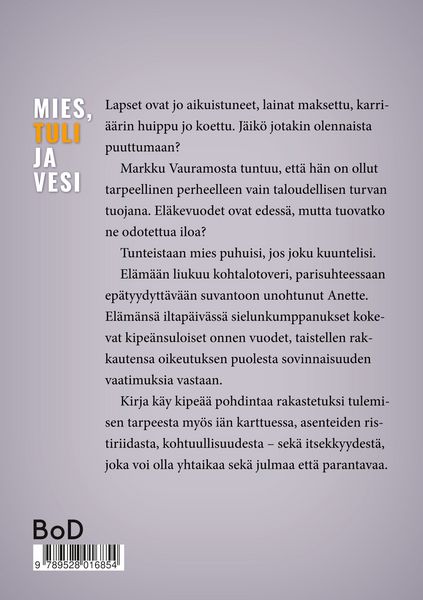 Produktbild: Mies, tuli ja vesi