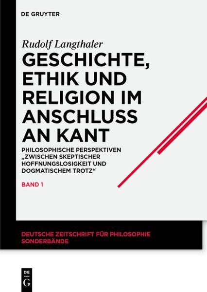 Produktbild: Geschichte, Ethik und Religion im Anschlu&szlig; an Kant