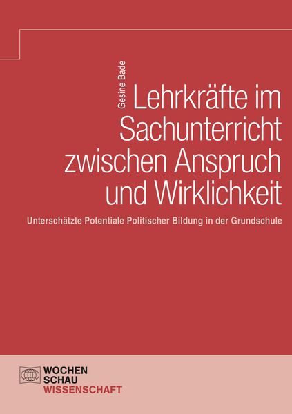 Produktbild: Lehrkr&auml;fte im Sachunterricht zwischen Anspruch und Wirklichkeit