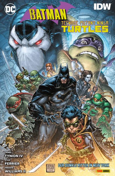Produktbild: Batman/Teenage Mutant Ninja Turtles: Der Dunkle Ritter in New York
