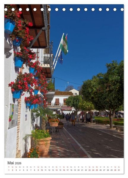 Produktbild: Marbella - Die Costa del Sol in Hochform (Tischkalender 2026 DIN A5 hoch), CALVENDO Monatskalender