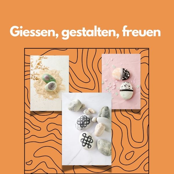 Produktbild: Kreativ-Set - Steine gießen