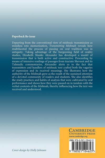 Produktbild: Transmitting Mishnah
