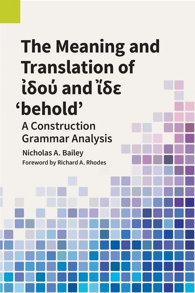 Produktbild: The Meaning and Translation of ἰδού and ἴδε 'behold'