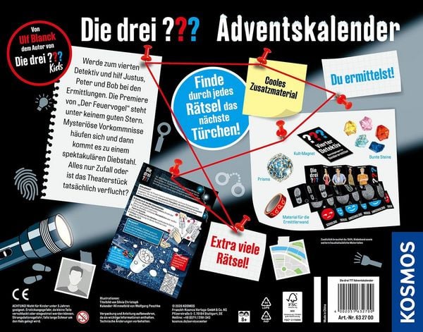 Produktbild: Die drei ???-Adventskalender 2026