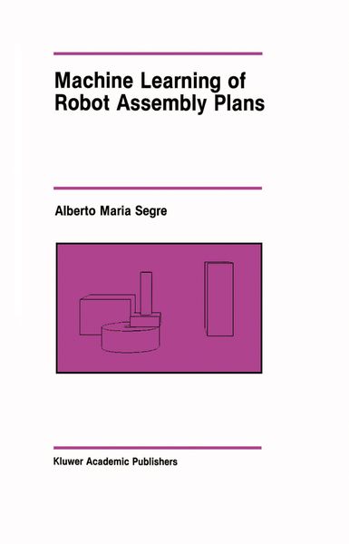 Produktbild: Machine Learning of Robot Assembly Plans