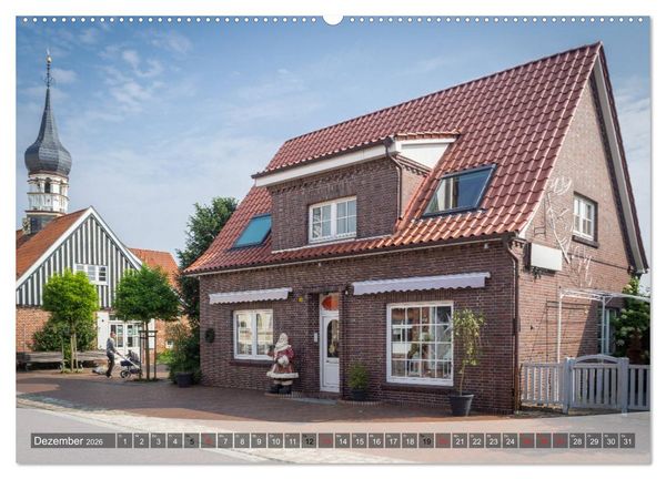 Produktbild: Hooksiel im Friesland (Wandkalender 2026 DIN A2 quer), CALVENDO Monatskalender
