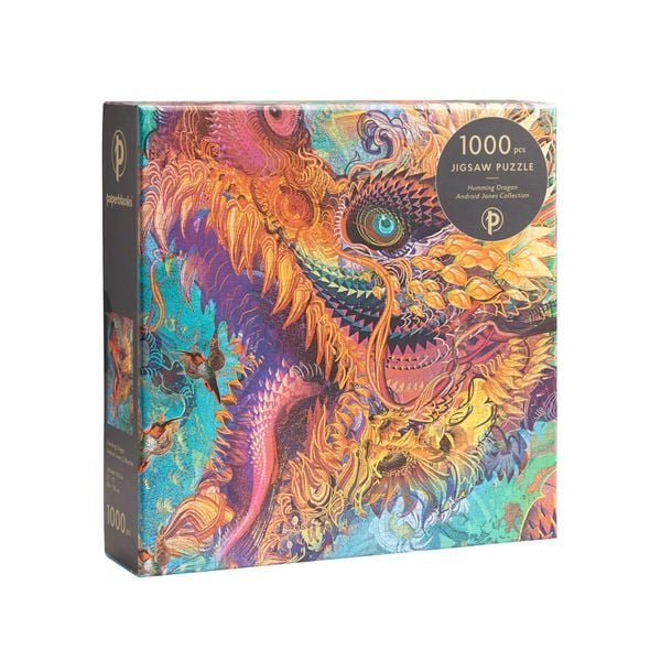 Produktbild: Humming Dragon 1000 Piece Jigsaw Puzzle by Paperblanks (Android Jones Collection)