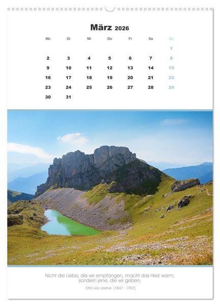 Produktbild: Attraktive Herzmotive 2026 (Wandkalender 2026 DIN A2 hoch), CALVENDO Monatskalender