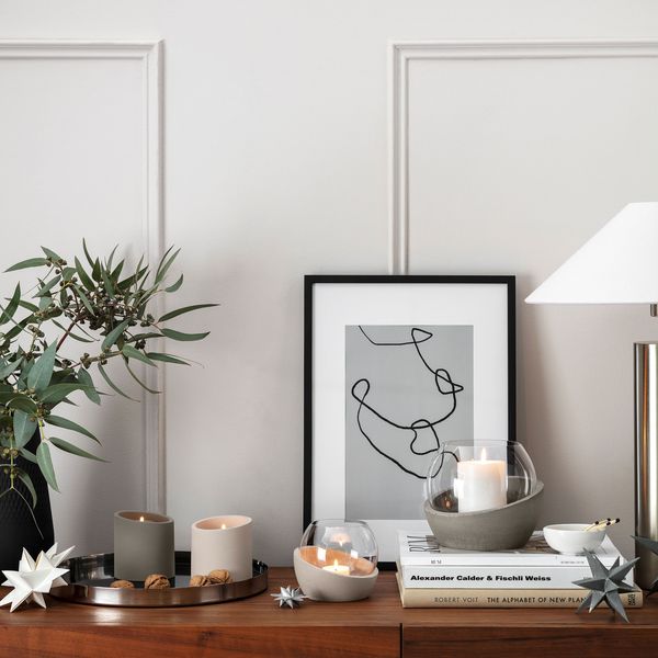 NewMoon Home Duftkerze taupe Fantasy