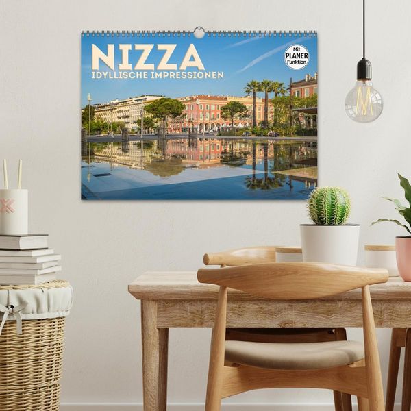 Produktbild: NIZZA Idyllische Impressionen (Wandkalender 2026 DIN A3 quer), CALVENDO Monatskalender
