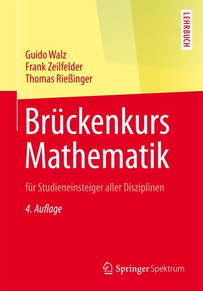 Produktbild: Br&uuml;ckenkurs Mathematik