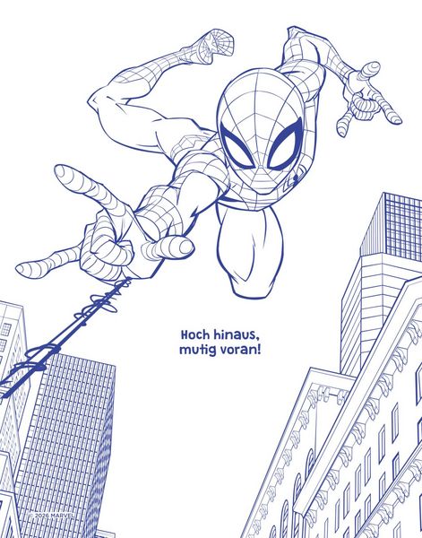 Produktbild: Mein Magnet-Malbuch Spider-Man