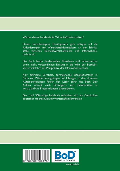 Produktbild: Praktische Betriebswirtschaftslehre f&uuml;r Wirtschaftsinformatik