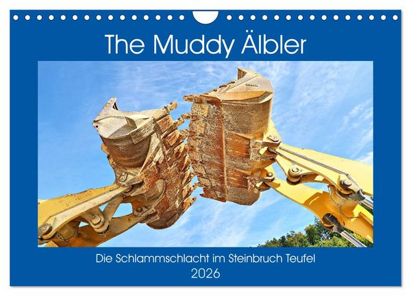 The Muddy Älbler (Wandkalender 2026 DIN A4 quer), CALVENDO Monatskalender