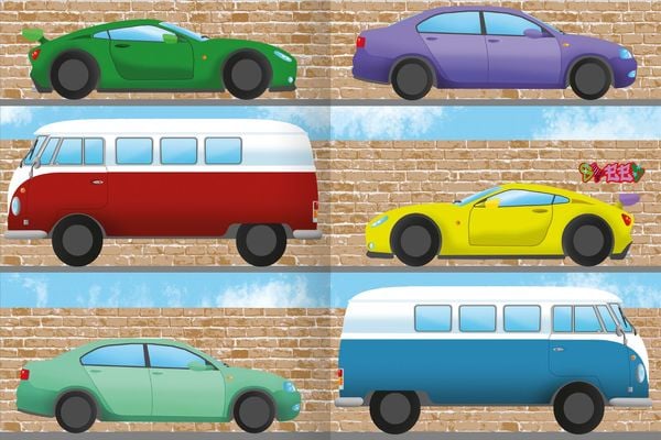 Produktbild: Das Metallic-Stickerbuch &ndash; Fahrzeuge
