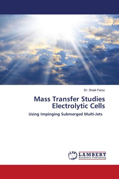 Produktbild: Mass Transfer Studies Electrolytic Cells