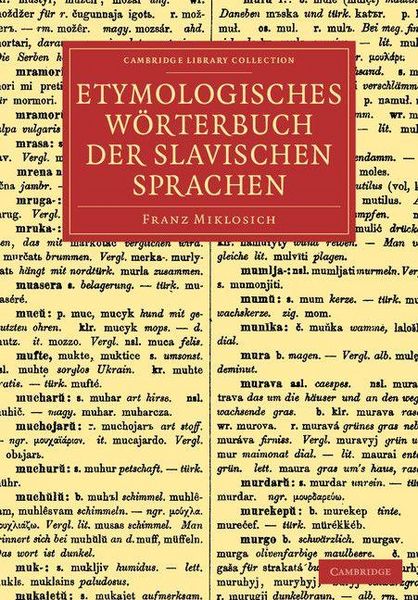 Produktbild: Etymologisches W&ouml;rterbuch der slavischen Sprachen