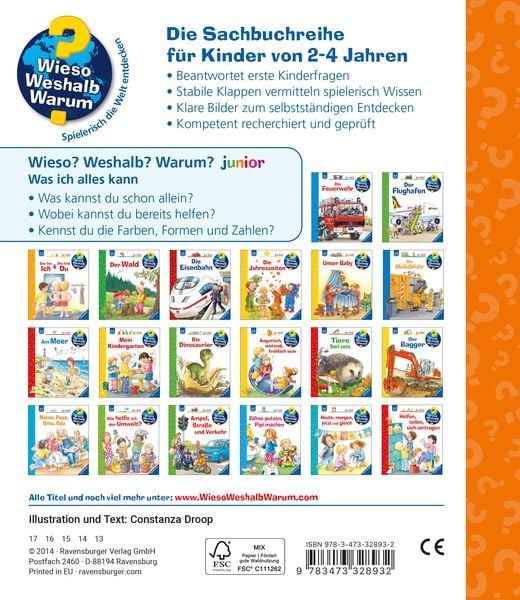 Was ich alles kann / Wieso? Weshalb? Warum? Junior Bd. 14