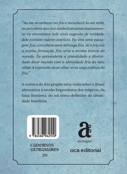 Produktbild: A est&eacute;tica do frio