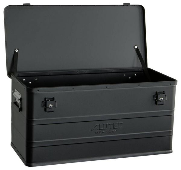 Produktbild: Alutec CLASSIC 11093Black Transportkiste Aluminium (L x B x H) 775 x 385 x 375mm