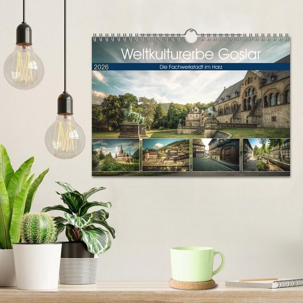 Produktbild: Weltkulturerbe Goslar (Wandkalender 2026 DIN A4 quer), CALVENDO Monatskalender