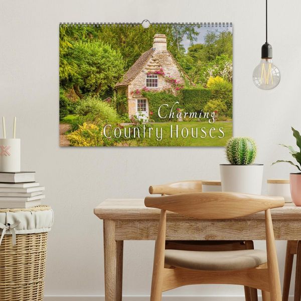 Produktbild: Charming Country Houses (Wall Calendar 2026 DIN A3 landscape), CALVENDO 12 Month Wall Calendar