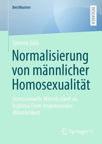 Produktbild: Normalisierung von m&auml;nnlicher Homosexualit&auml;t