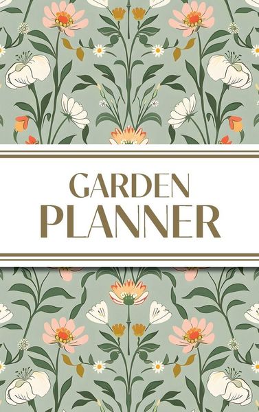 Produktbild: Garden Planner (Cottagecore Spring Mirrored Pattern)